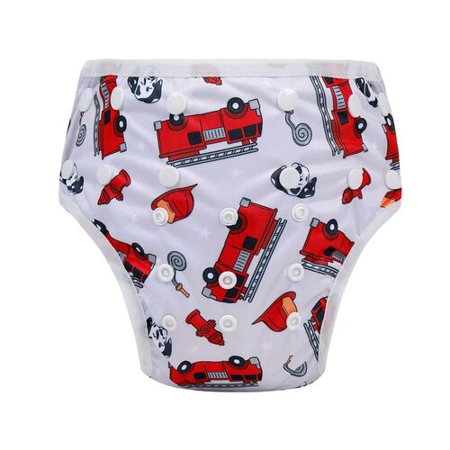 Bear & Moo Fire Marshall Swim Nappy