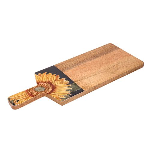 Rhs By Dexam Sunflower Mango Wood Serving Board