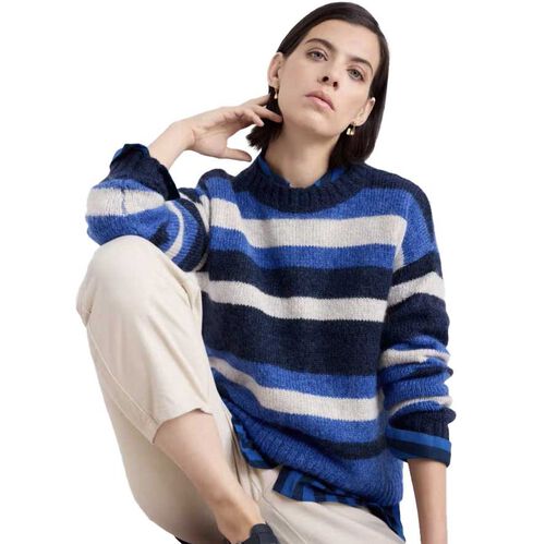 Seasalt Cornwall Painter Jumper Carvannel Ink Mix