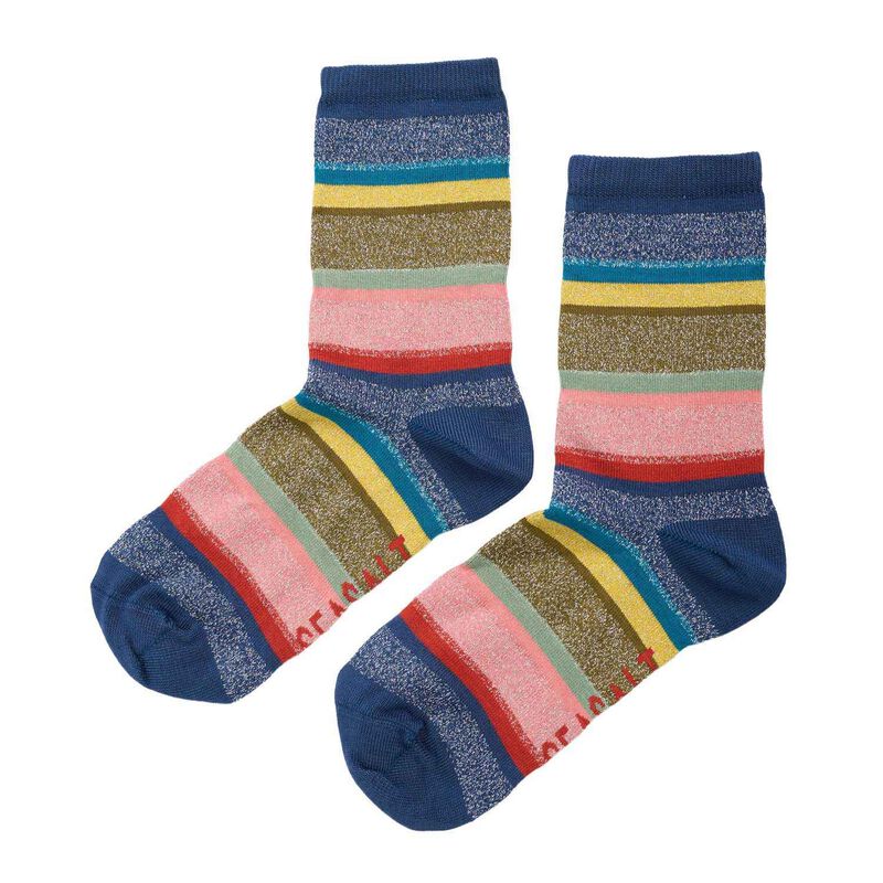 Seasalt Cornwall Sparkle Sailor Socks Sunrose Mast Multi image number 0