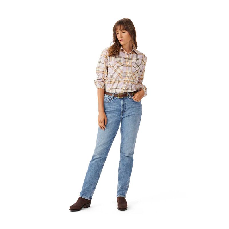 R.M. Williams Anna Check Flannel Shirt image number 3