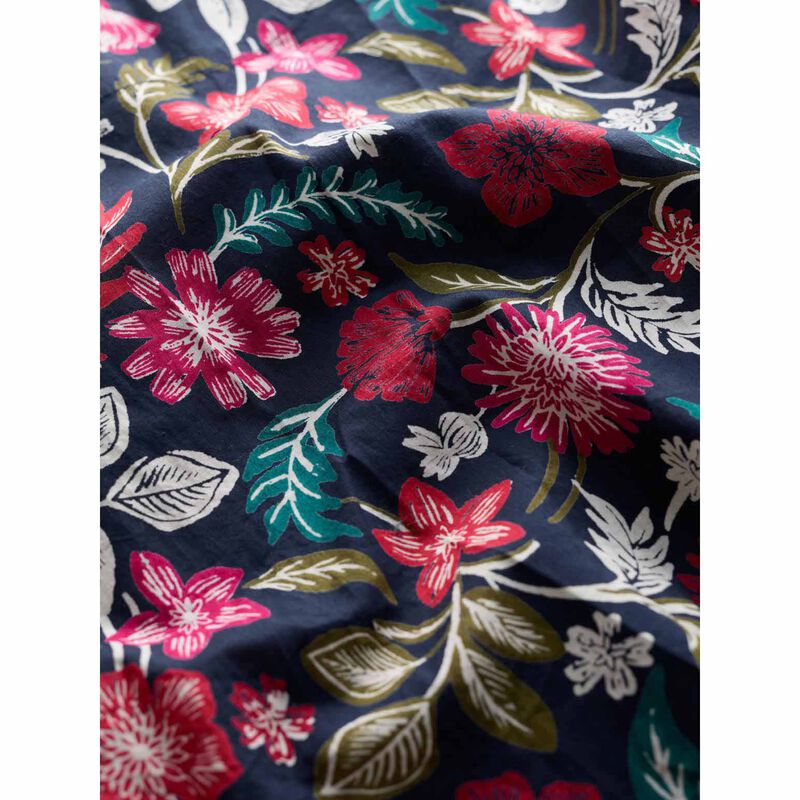 Seasalt Cornwall View Point Pyjamas Woodblock Bloom Dahlia image number 2