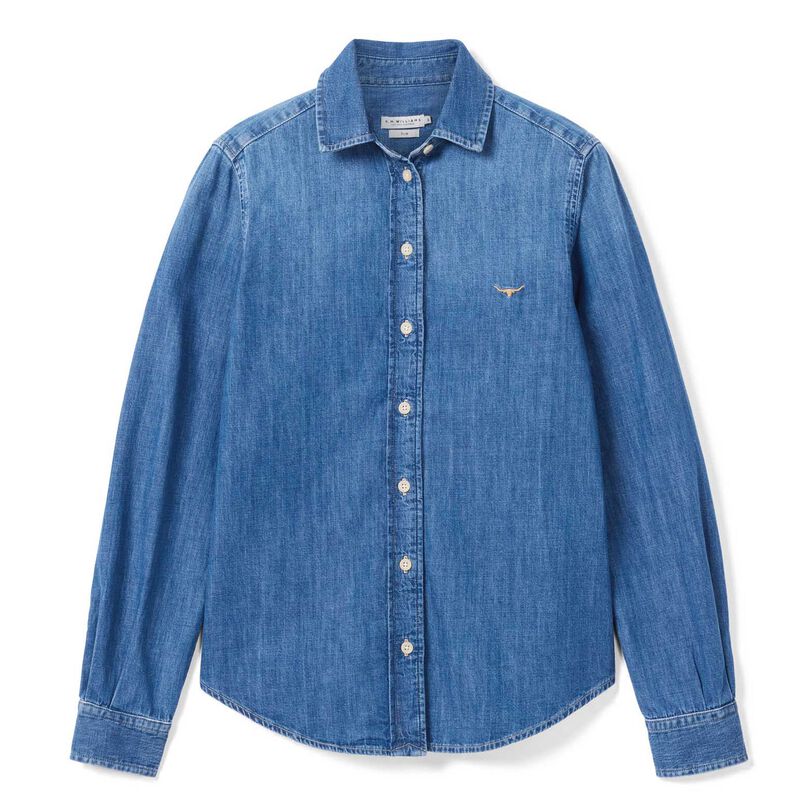 R.M. Williams Olney Denim Shirt image number 2