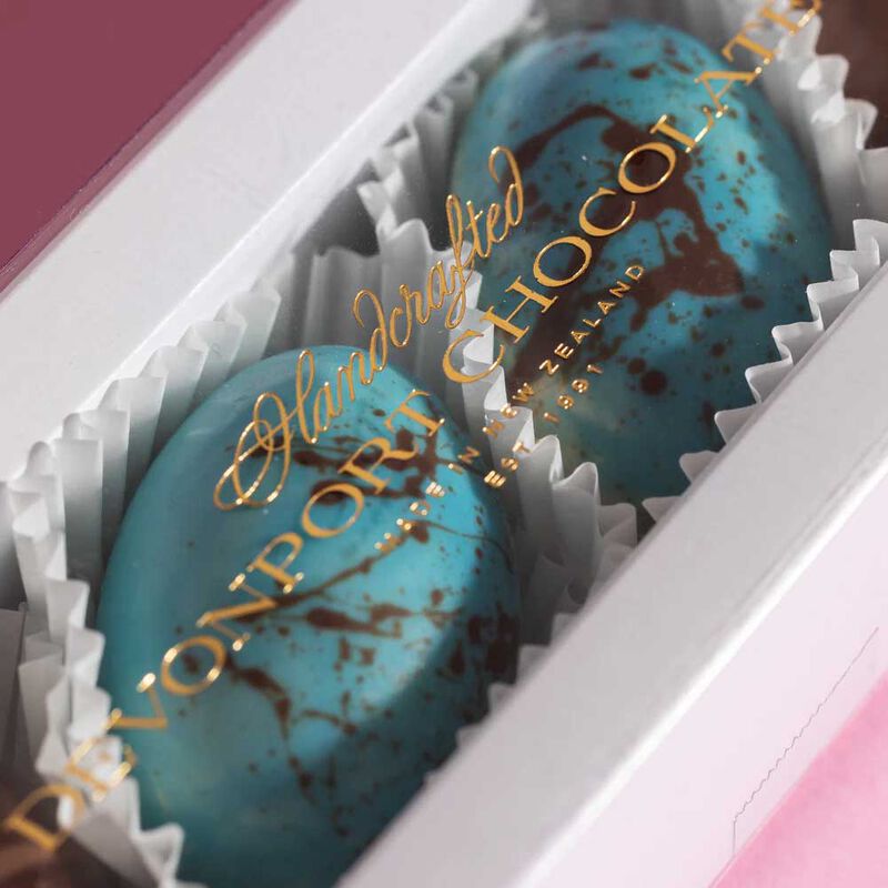 Devonport Chocolates Speckled Caramel Tipsy Truffle Easter Eggs 140g image number 1