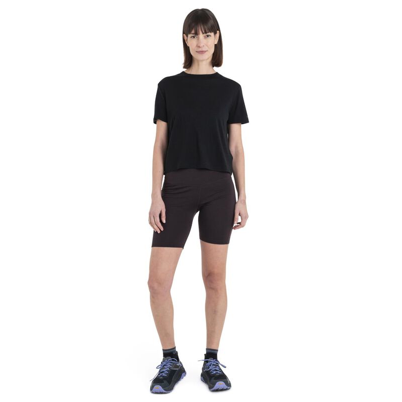 Icebreaker W Merino 150 Tech Lite SS Crop Tee image number 3