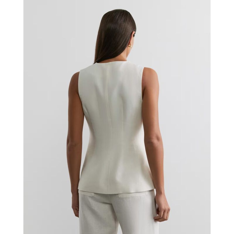 JAG Kayla Linen Vest image number 1
