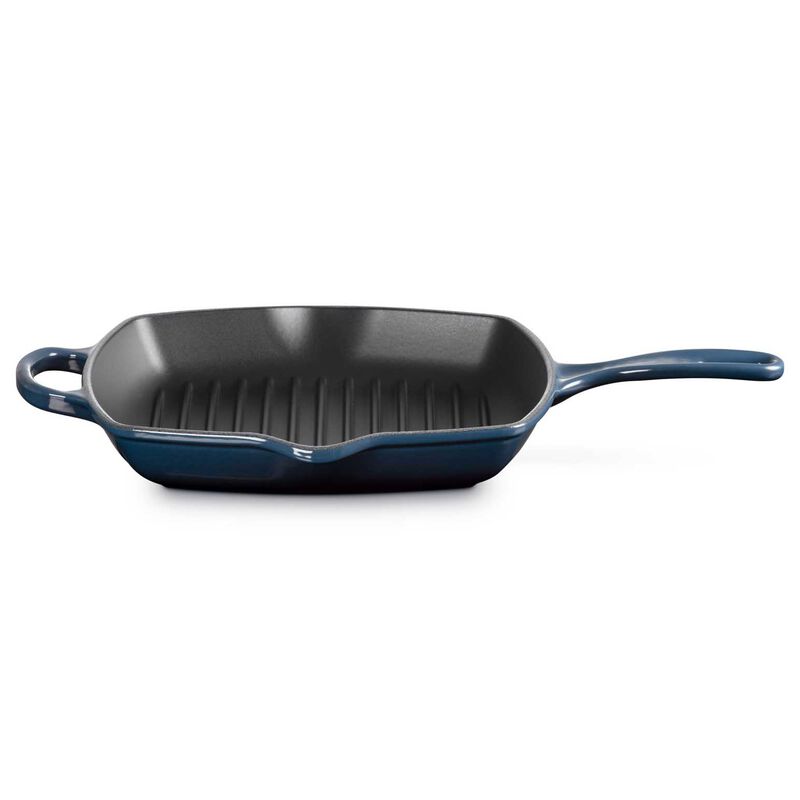 Le Creuset Cast Iron Square Grillit 26cm - Nuit image number 0