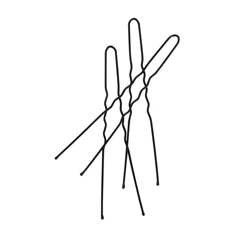 Mae Hair Pins 7.5cm Black (30) image number 0