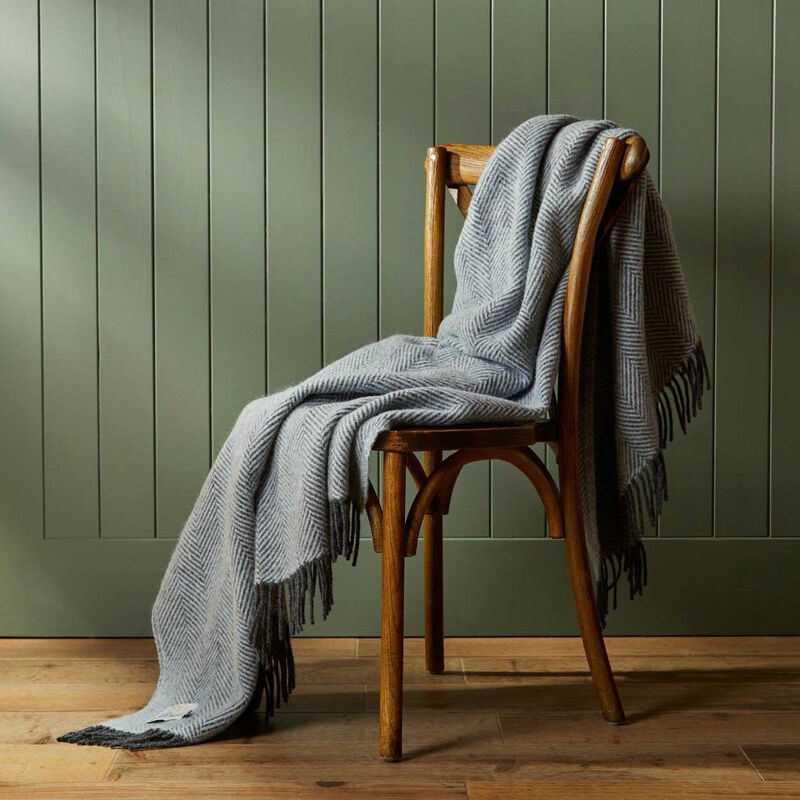 Tweedmill Lifestyle Herringbone Throw image number 1