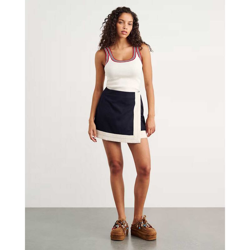 JAG Canvas Wrap Mini Skirt image number 11