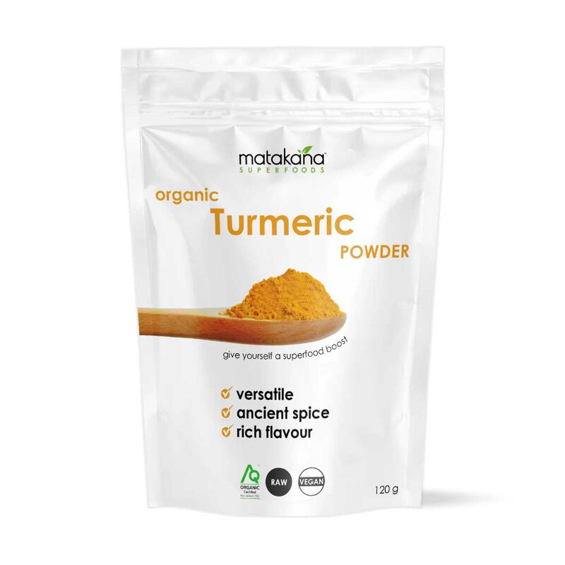 Matakana Superfoods Turmeric Organic Powder 120g image number 0