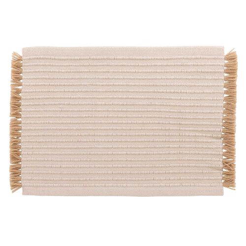 Amalfi Isla Fringe Placemat - Natural