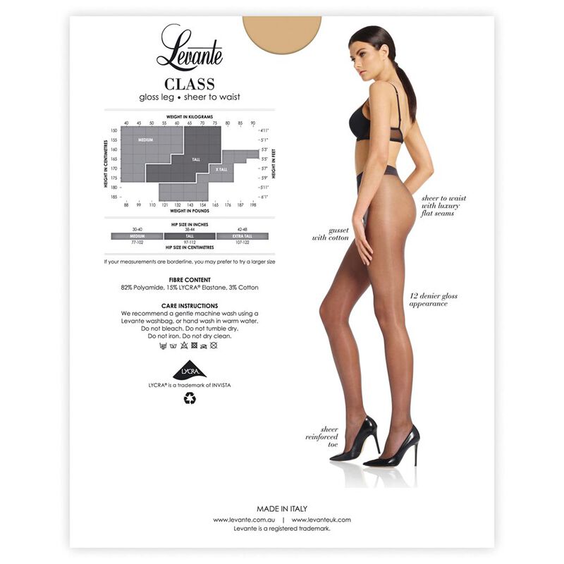 Levante Class Sheer to Waist Pantihose image number 1