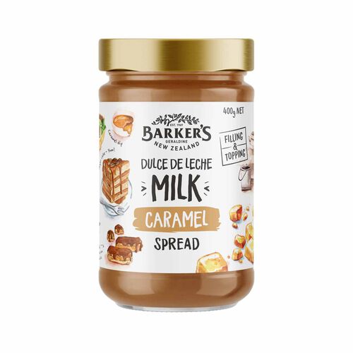 Barker's Dulce de Leche Milk Caramel Spread 400g