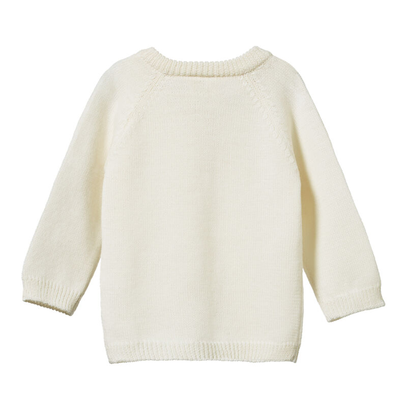 Nature Baby Handknit Cardigan 0-2Y image number 1