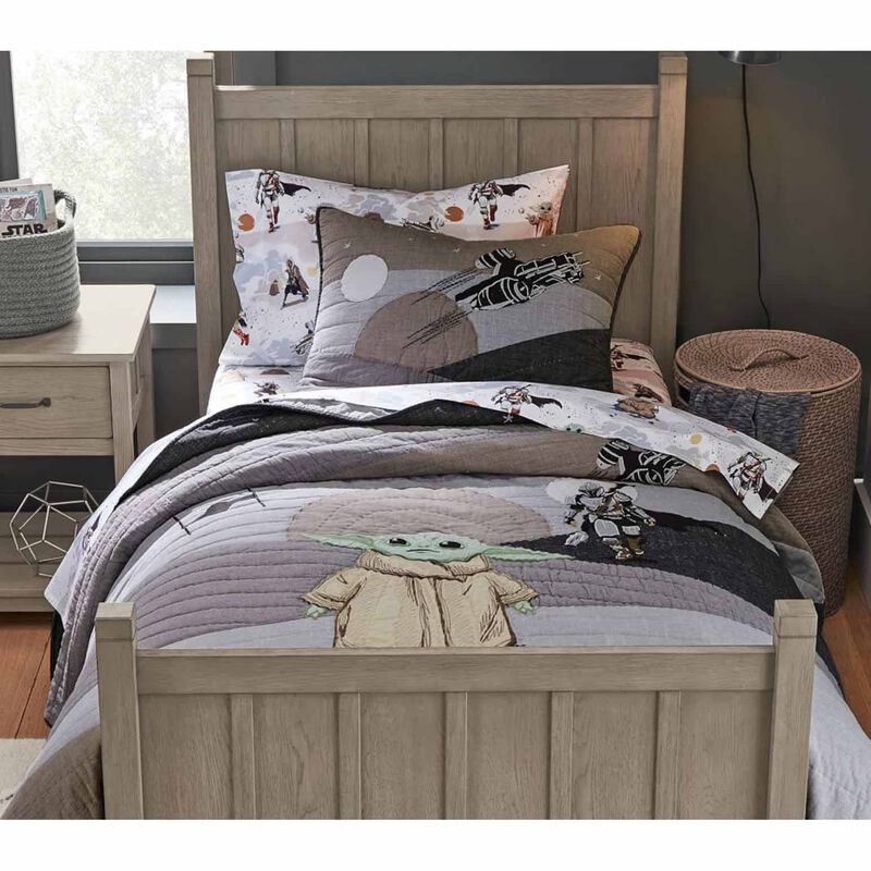 Pottery Barn Kids Organic Mandalorian Sheet Set image number 1