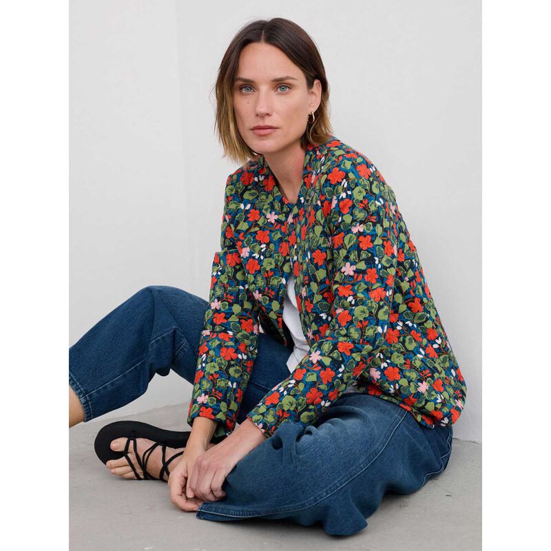 Seasalt Cornwall Samson Hill Jacket Houseplant Maritime image number 2