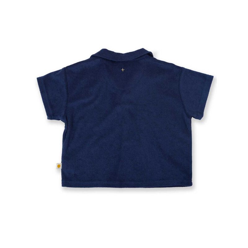Goldie + Ace Oversized Terry Polo 6M-2Y image number 1