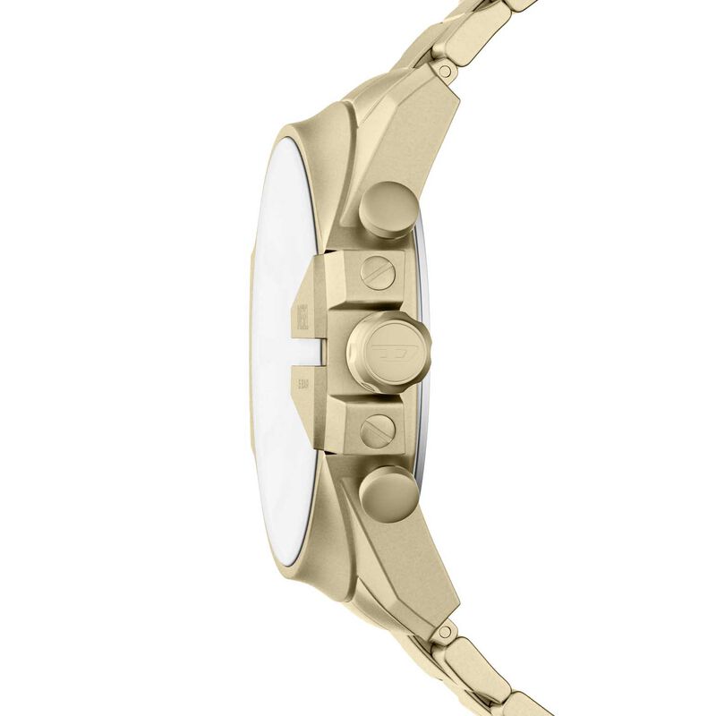 Diesel Mega Chief Slim Chronograph Gold-Tone Stainless Steel Watch image number 2