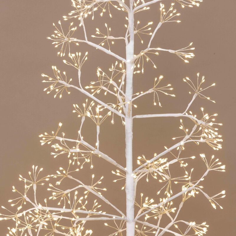 Stellar Haus Medium White Frankfurt Starburst LED Tree 150cm image number 1