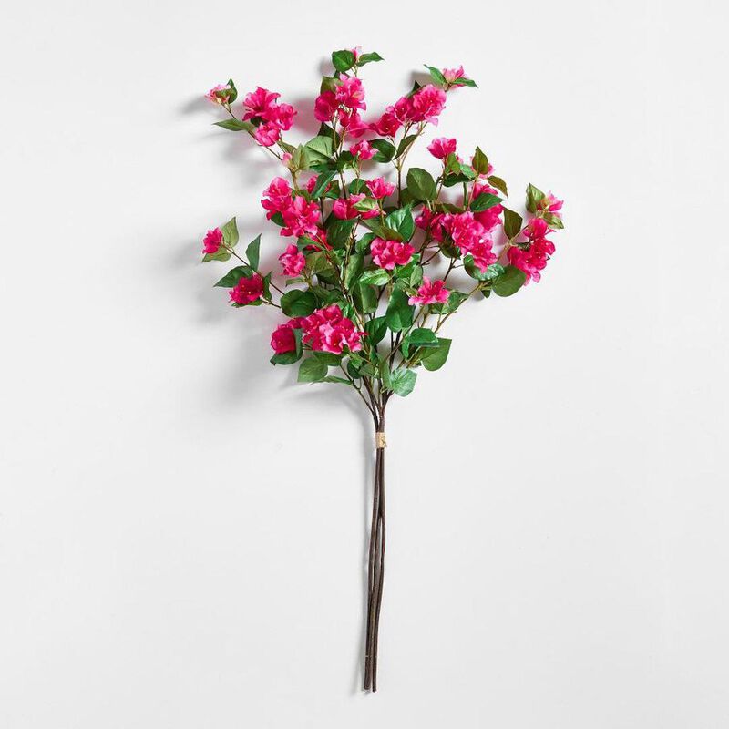 Pottery Barn Faux Bougainvillea Flower Collection Pink 122cm image number 0