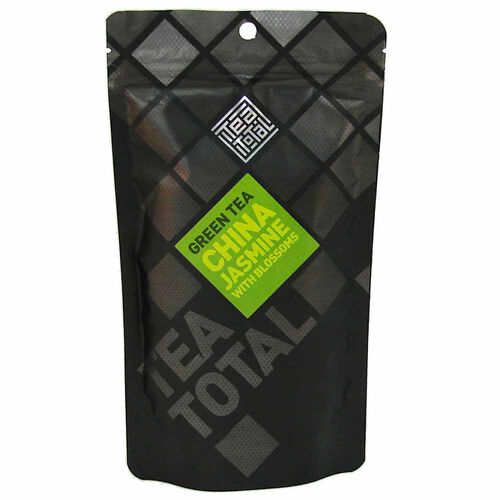 Tea Total China Jasmine with Blossoms Green Tea Pouch 100g