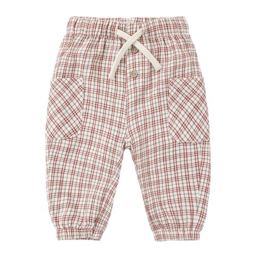 Quincy Mae Luca Pant Christmas Plaid 3-24M