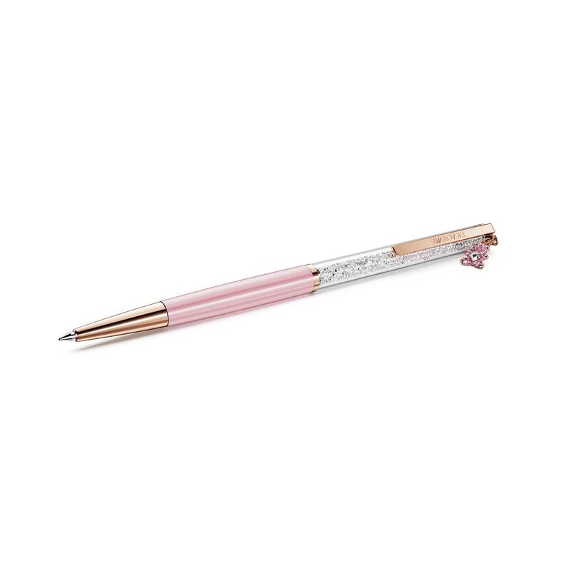 Swarovski Crystalline Ballpoint Pen - Pink Teddy image number 3