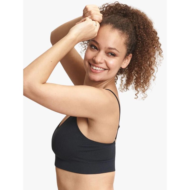 Elle Rib Padded Bralette image number 2