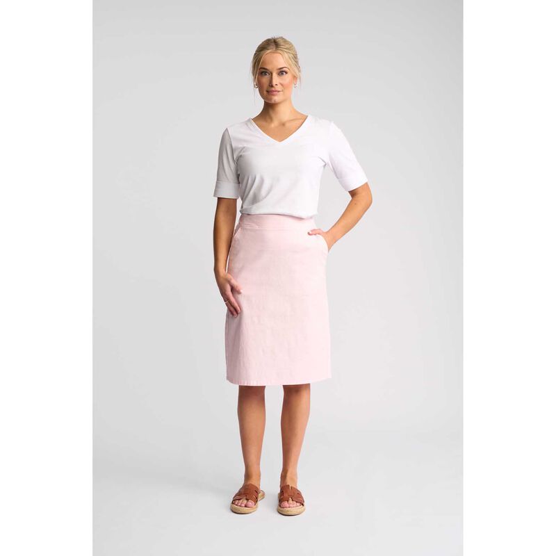Vassalli Flat Front Pull On Skirt image number 3