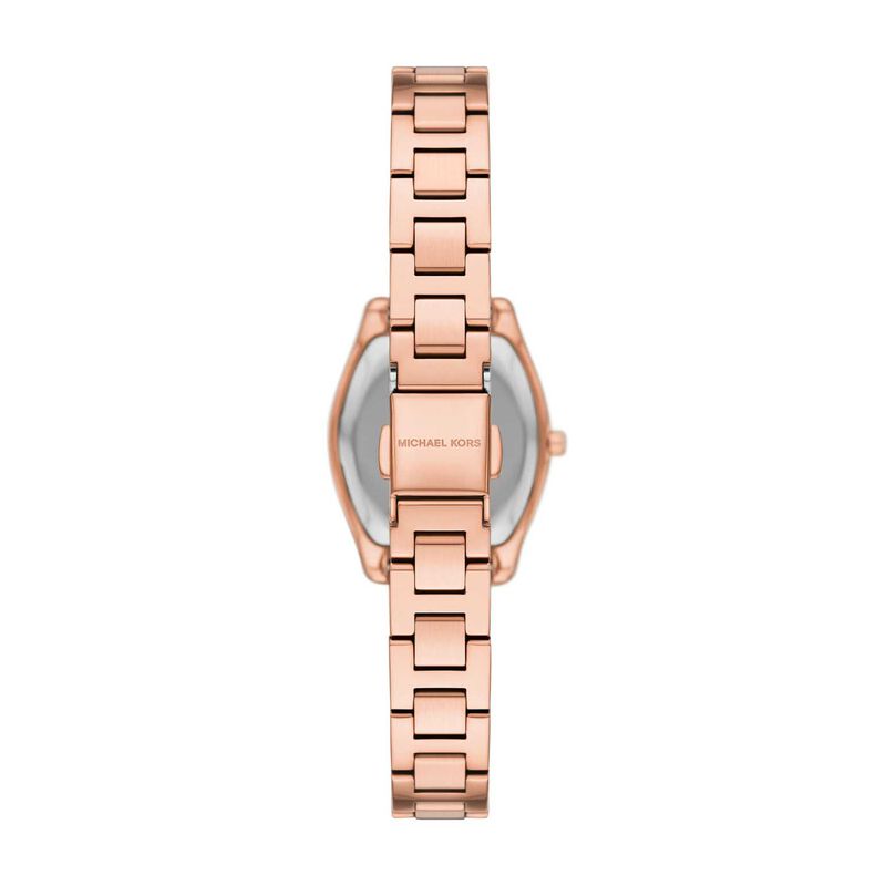 Michael Kors Chelsea Three-Hand Rose Gold-Tone Stainless Steel Watch image number 1