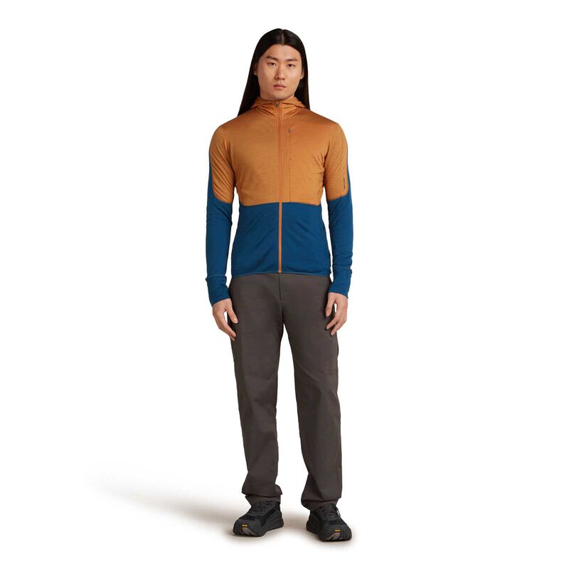 Icebreaker M Merino Blend 200 RealFleece Descender LS Zip Hoodie image number 7