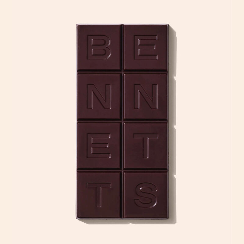 Bennetts of Mangawhai Sea Salt Dark Chocolate Bar 60g image number 1