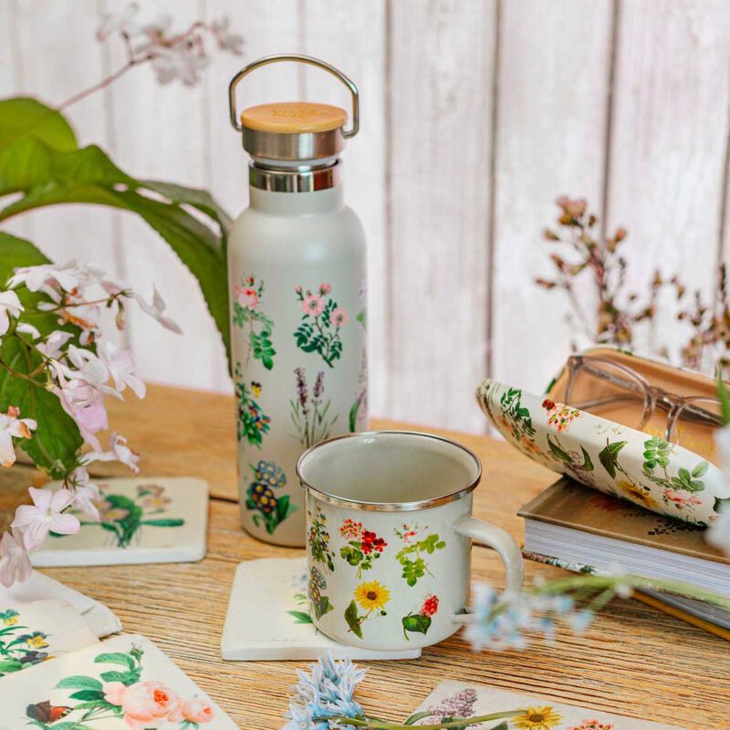 Sass & Belle Vintage Flower Coasters - Set Of 4 image number 1