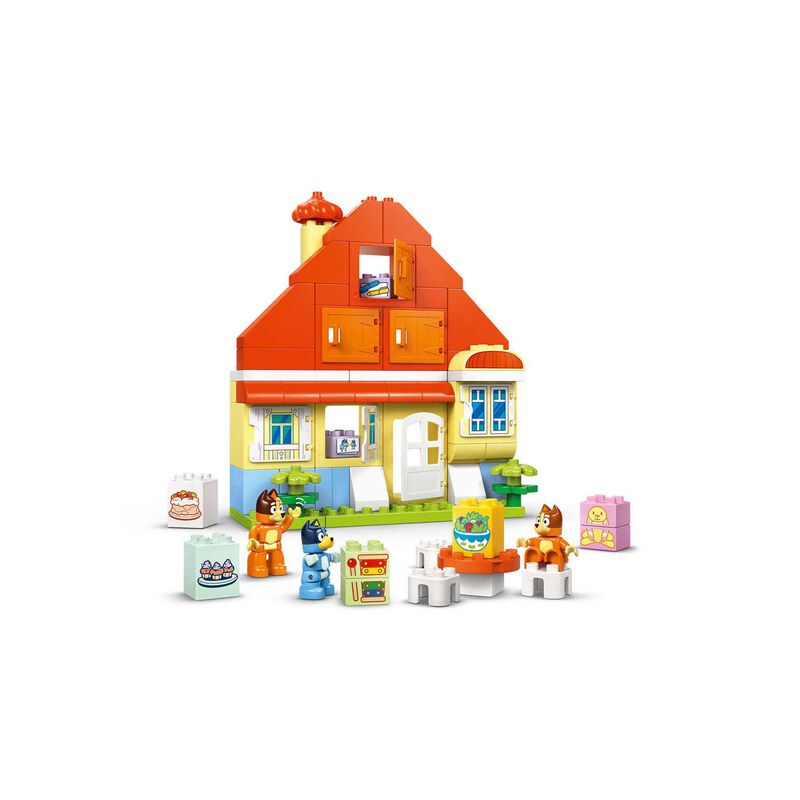LEGO DUPLO Bluey's Family House with Memory Game image number 1