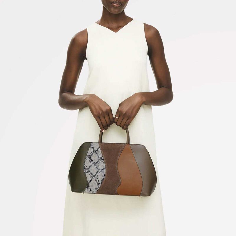 Radley Liverpool Street Patchwork Medium Ziptop Grab Bag image number 1