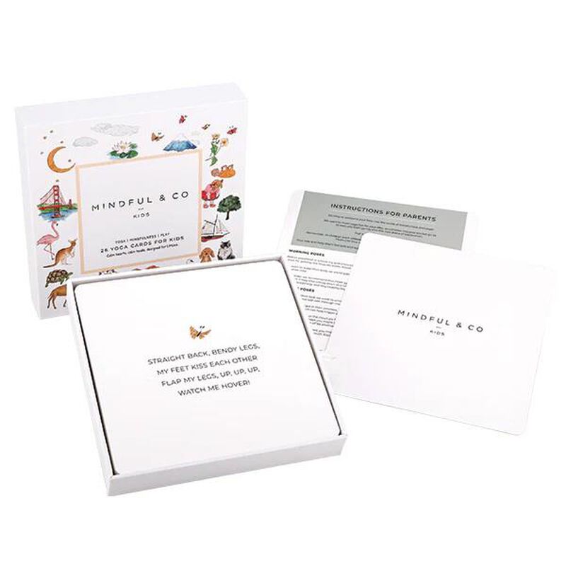 Mindful & Co Kids Yoga Flash Cards image number 1