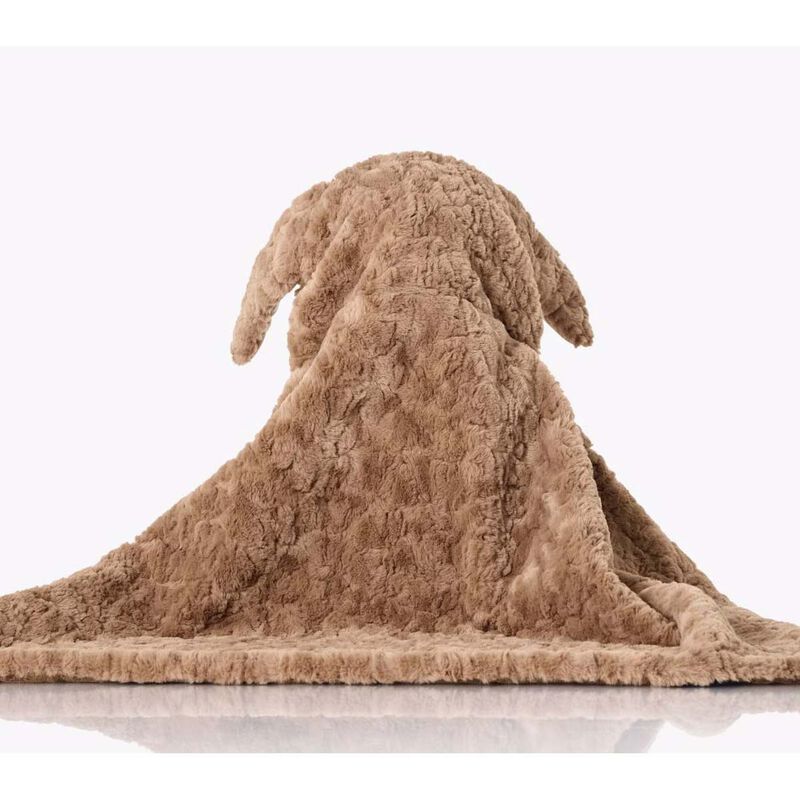 Pottery Barn Kids Jack Spaniel Fur Nursery Bath Wrap image number 1