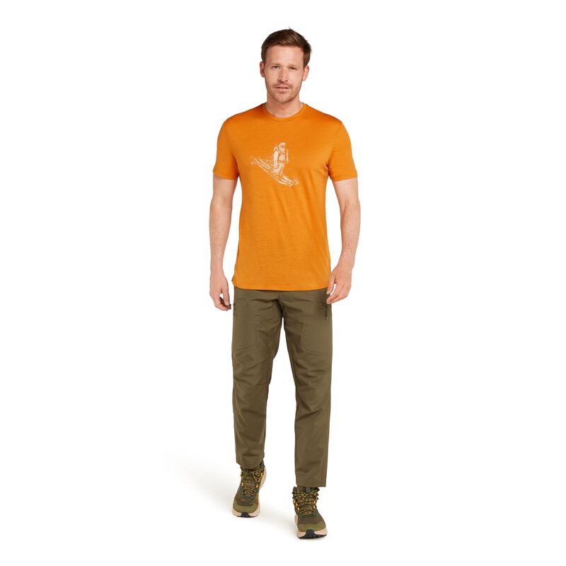 Icebreaker M Merino 150 Tech Lite SS Tee Skiing Yeti image number 3