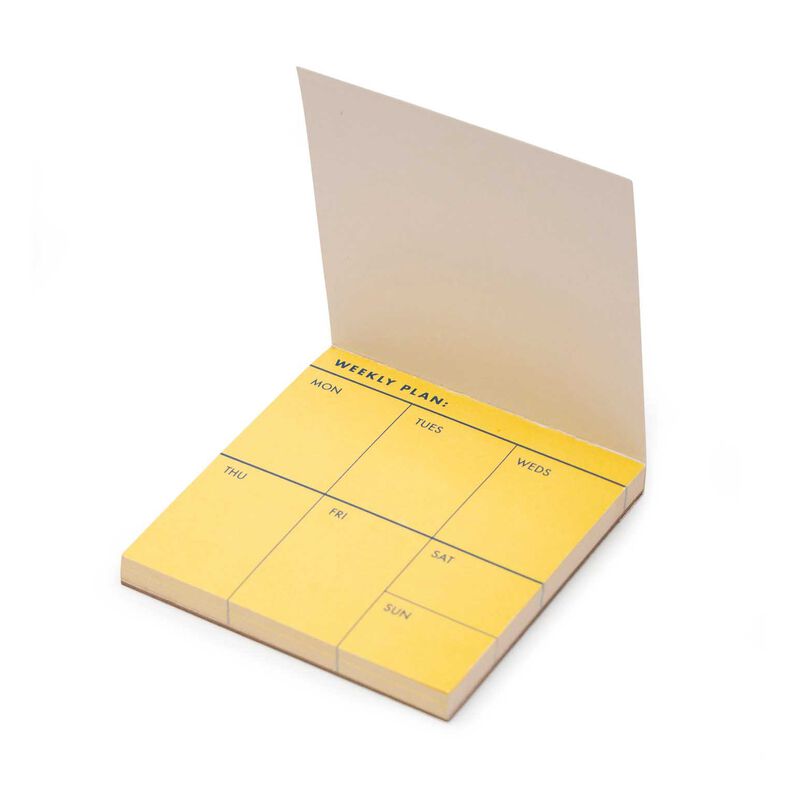 Kikkerland Sticky Note Memo Pads Set of 3 image number 1