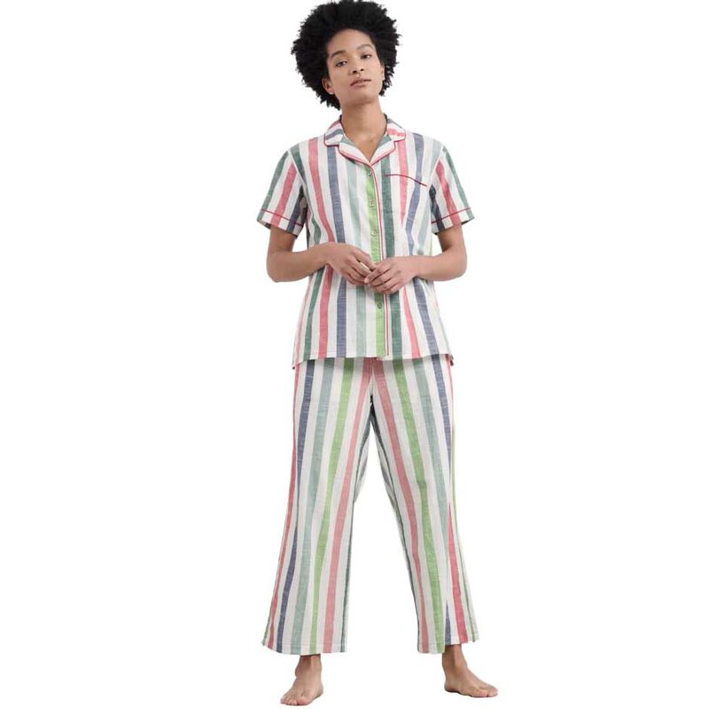 Seasalt Cornwall Nesting Bird Pyjamas Dip Dash Zinnia image number 0