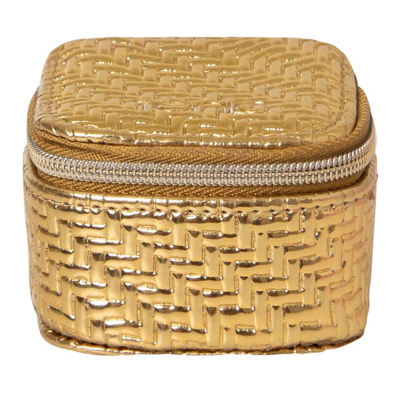 Tonic Herringbone Mini Cube Gold image number 0