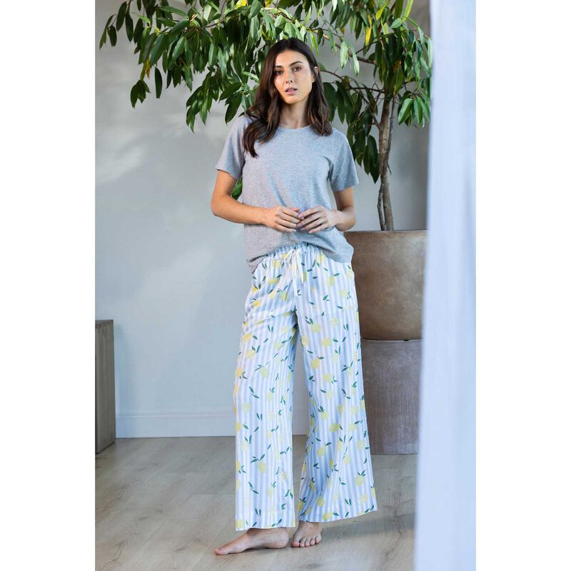 Wallace Cotton Limonella Pallazo PJ Pants image number 1