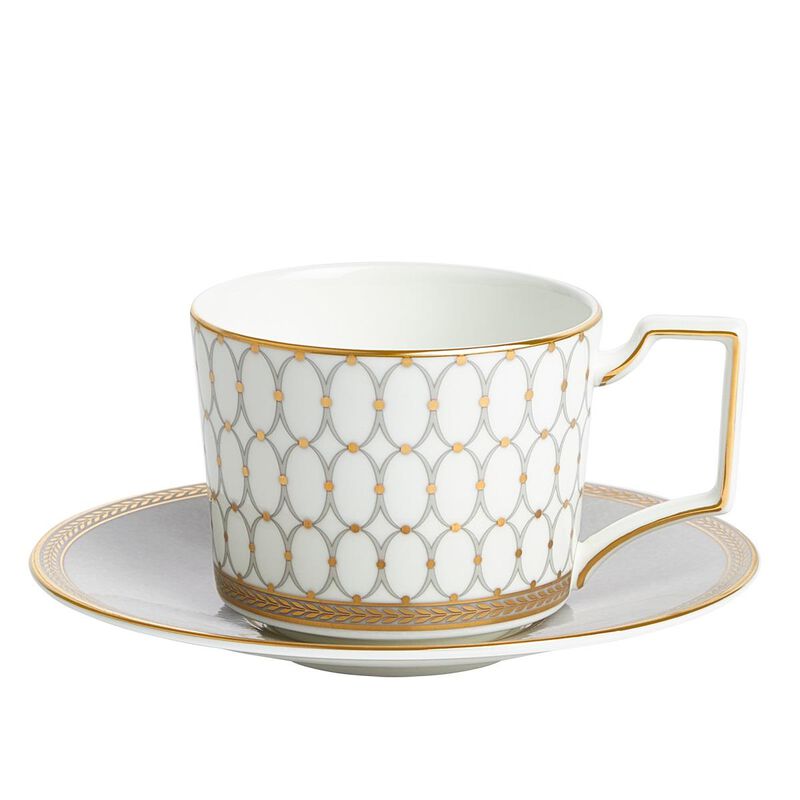 Wedgwood Renaissance Grey Coffee Cup & Saucer image number 0