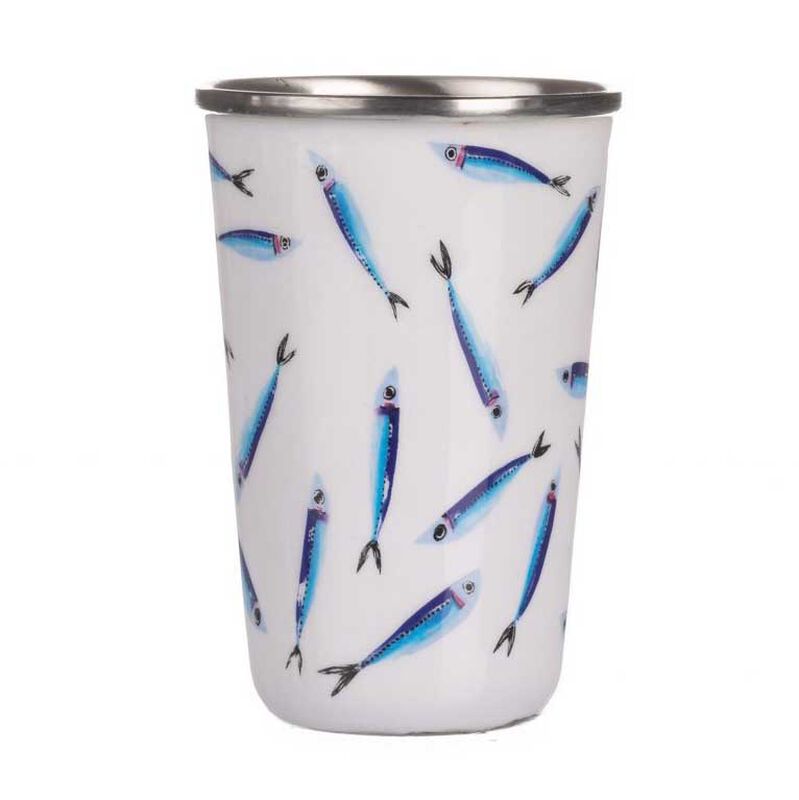 Shoeless Joe Stainless Steel Sardine Beaker image number 0