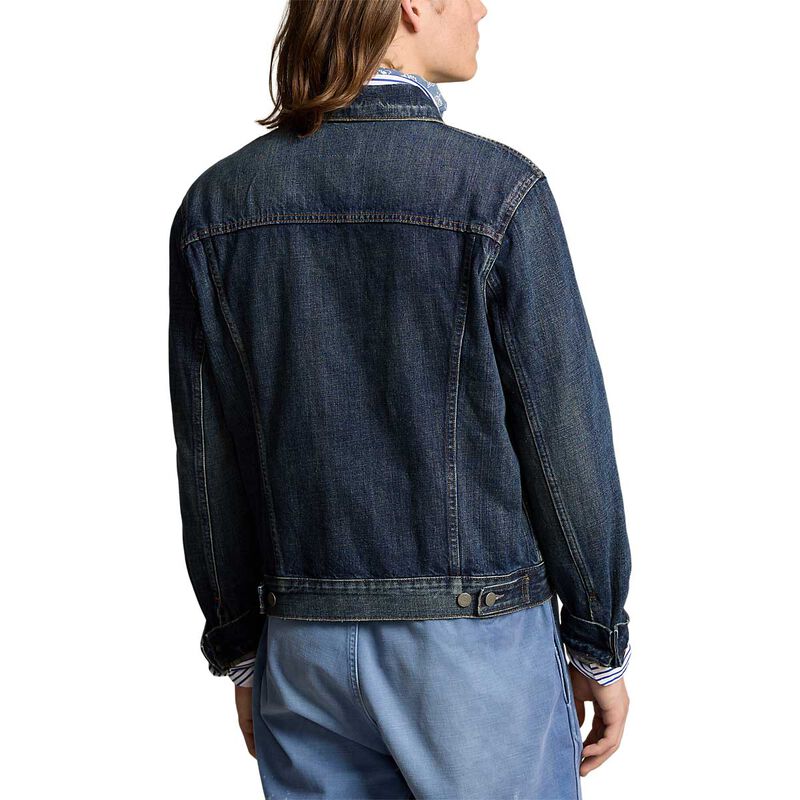 Polo Ralph Lauren Faded Denim Trucker Jacket image number 1