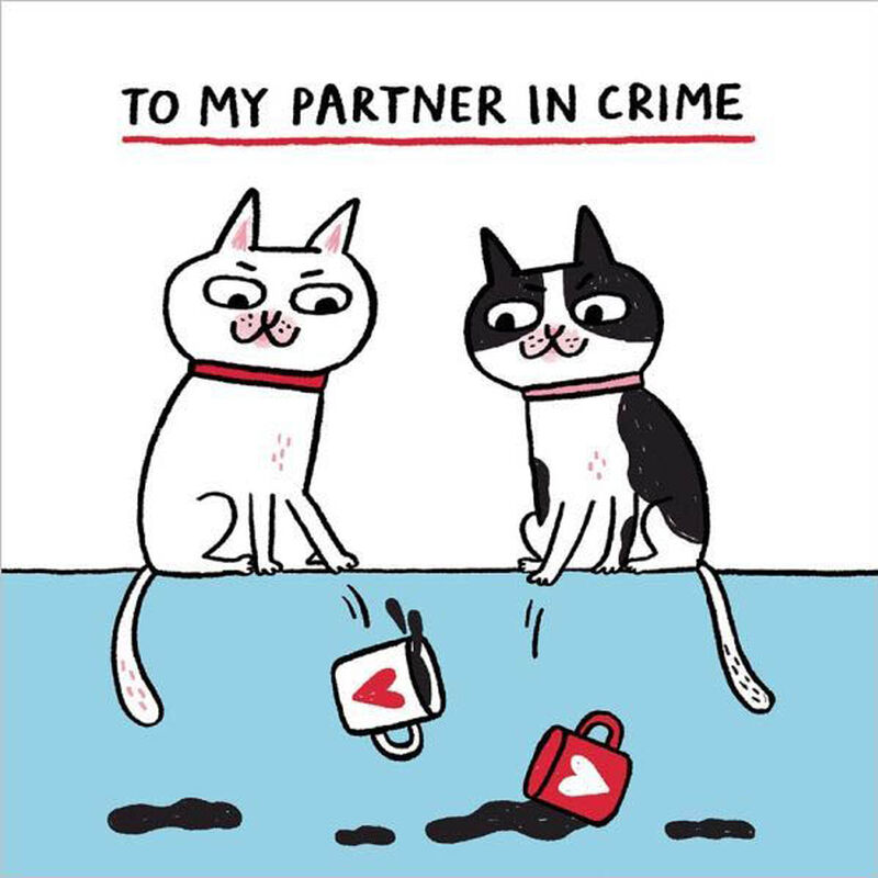 Oh Deer Partner In Crime Card image number 0