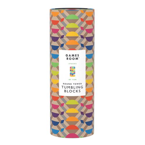 Games Room Round Tower Tumbling Blocks