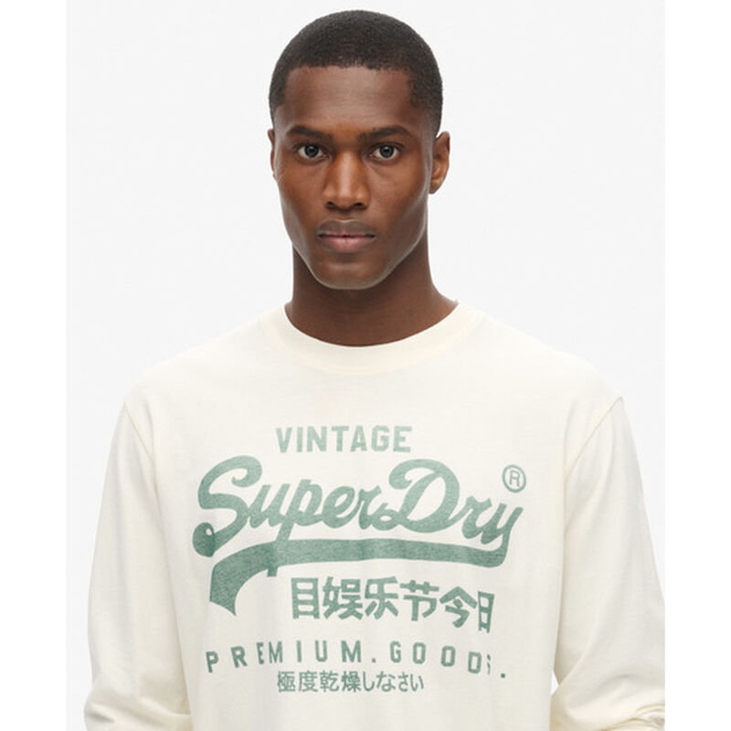 Superdry Classic Vl Graphic L/S Top image number 2