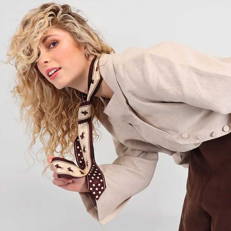 Dark Hampton The O'Sullivan Silk Twilly image number 2